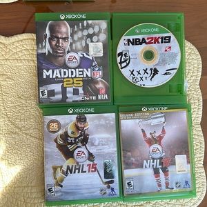 4 XBOX360 VIDEO GAMES